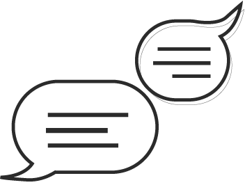 speech bubbles